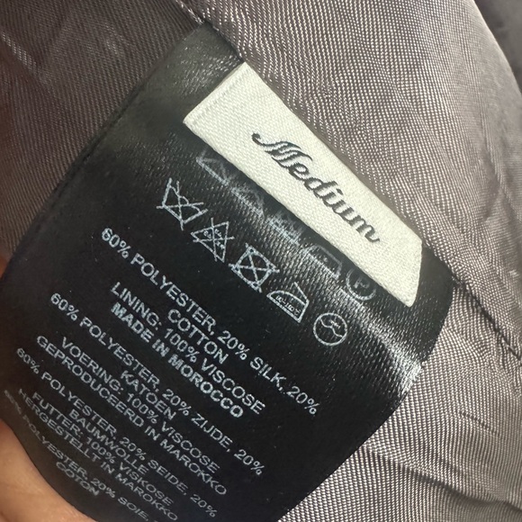 Dries Van Noten Blink Bis denim and satin blazer size medium - Picture 5 of 11